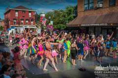 Generations dancers finish their July Fourth Friday set with kids and parents pulled from the crowd. My Final Photo for July 26, 2013.