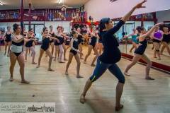 Pregnant dancer Stefani Crea leads a class at Generations Performing Arts Center through the fine points of positions. Crea is 8 months pregnant. My Final Photo for May 21, 2014.