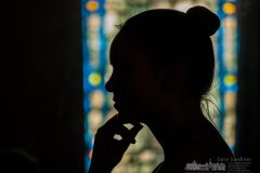A young dancer holds her hand to her chin as she listens to the instructor during an afternoon class at Generations in Uptown Westerville. My Final Photo for Jan. 25, 2018.