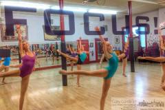 Dancers at Generations Performing Arts Center practice in front of a full-length mirror with words designed to help them with technique, style, and attitude in their performances. My Final Photo for Sept. 2, 2014.