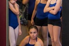 Dancers at Generations watch from a doorway as their friends and fellow dancers finish their afternoon lessons. My Final Photo for Oct. 9, 2014.