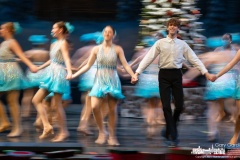 It was a blur of dancers performing in rehearsals Thursday night for Generations Performing Arts annual Christmas show at Cowan Hall at Otterbein University. My Final Photo for December 14, 2023.
