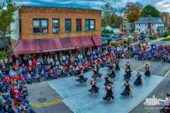 Parents and friends encircle West College in front of Generations to watch dancers perform for the last Friday night event of the year. My Final Photo for Oct. 27, 2017.