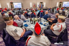 Westerville American Legion members sit with other veterans at the 25th annual Veterans Breakfast held this year at the Renaissance Hotel. My Final Photo for November 7, 2023.