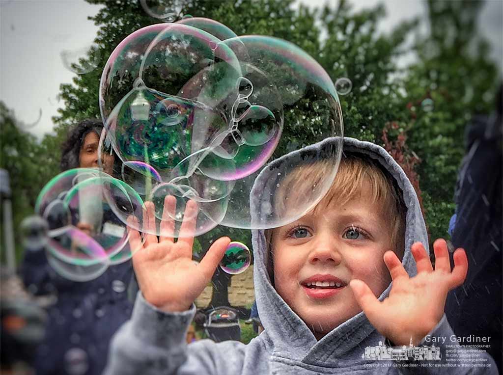 Bubbles excitement