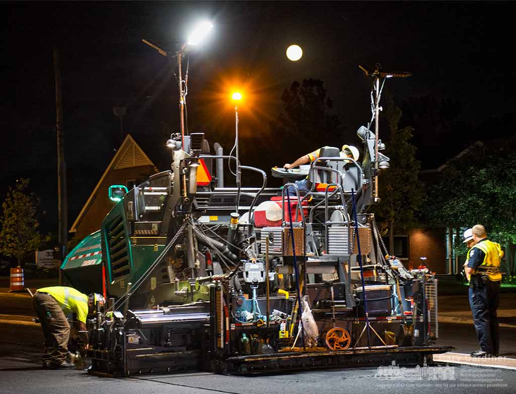 Full moon work night