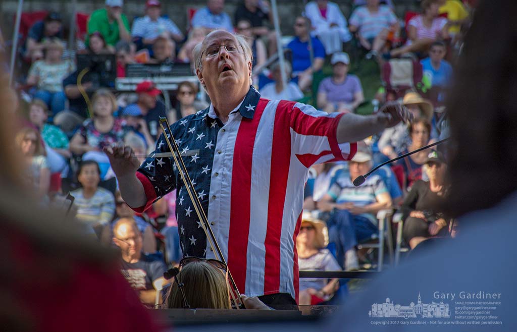 Conducting the Fourth festivities