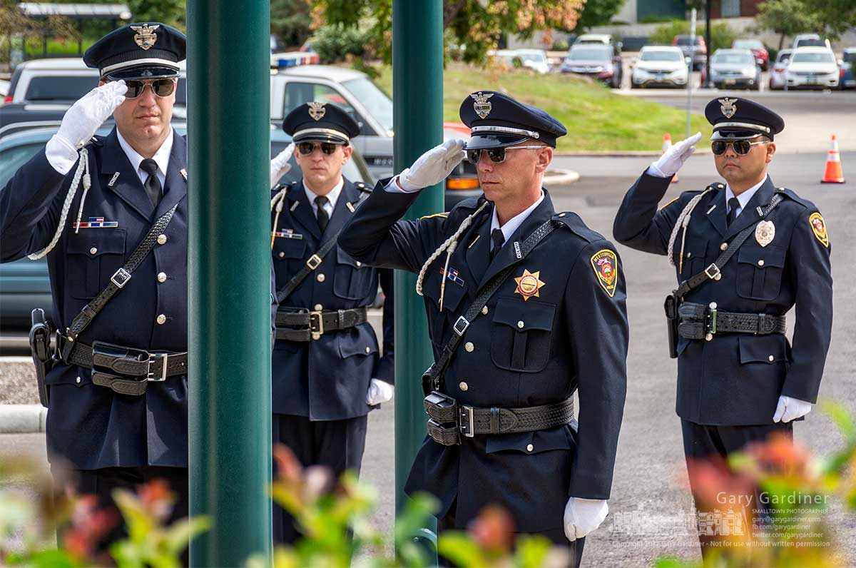 Honor Guard salute