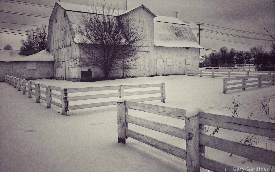 Snow barn in Genoa