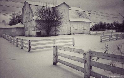 Snow barn in Genoa