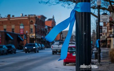 Turning the town teal