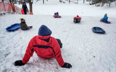 Family sled time