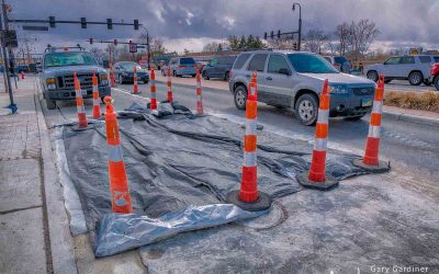 State and Schrock Bus Stop Pad Repairs