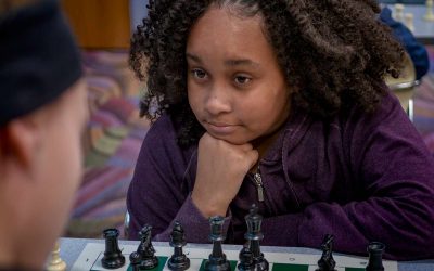 Studying Her Opponent