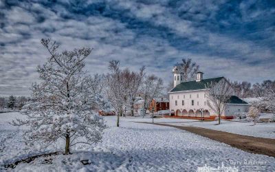 April Morning Snow