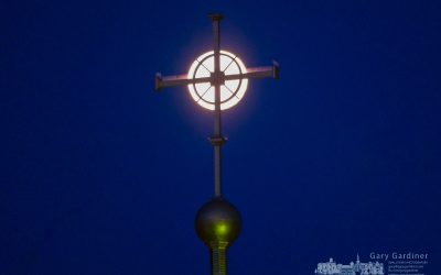 Easter Sunday Morning Moon