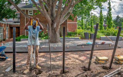 Post Holes And Posts
