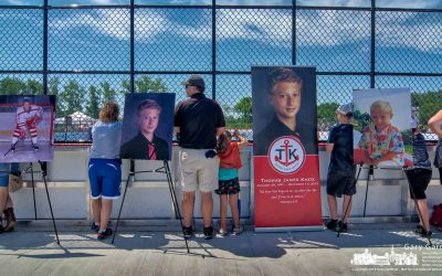 Thomas James Knox Hockey Rink Dedicated