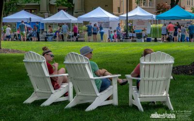 Enjoying Saturday Farmer’s Fare