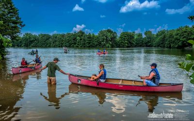 Schrock Lake Canoeists
