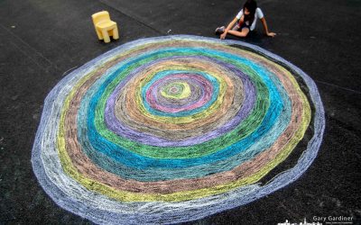 Concentric Chalk Circles