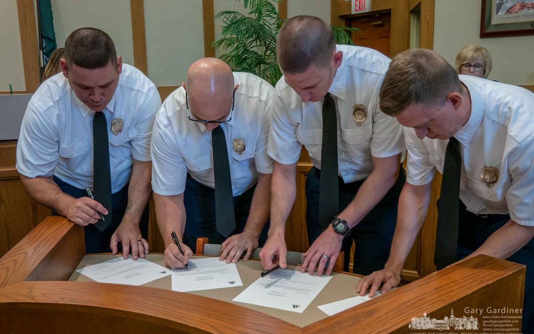 Newest Firefighters Make It Official
