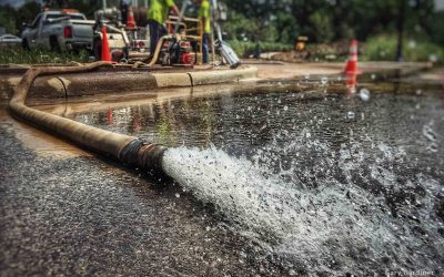 First, Pump Out The Manhole