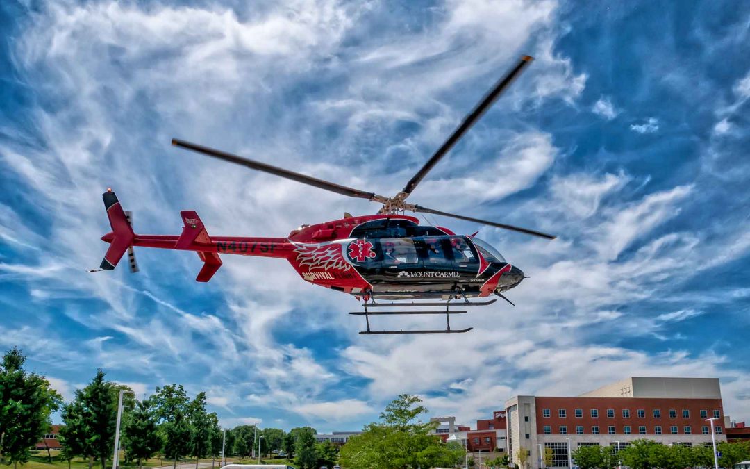 Liftoff for Emergency Helicopter