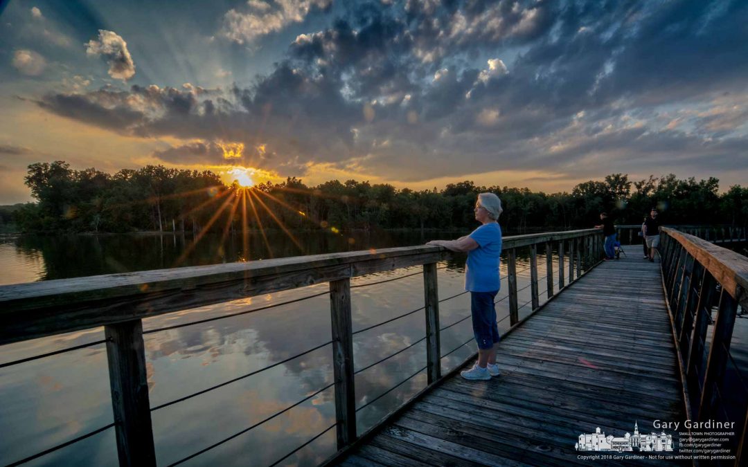 Hoover Boardwalk Sunset
