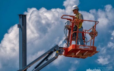 Inspecting the steel