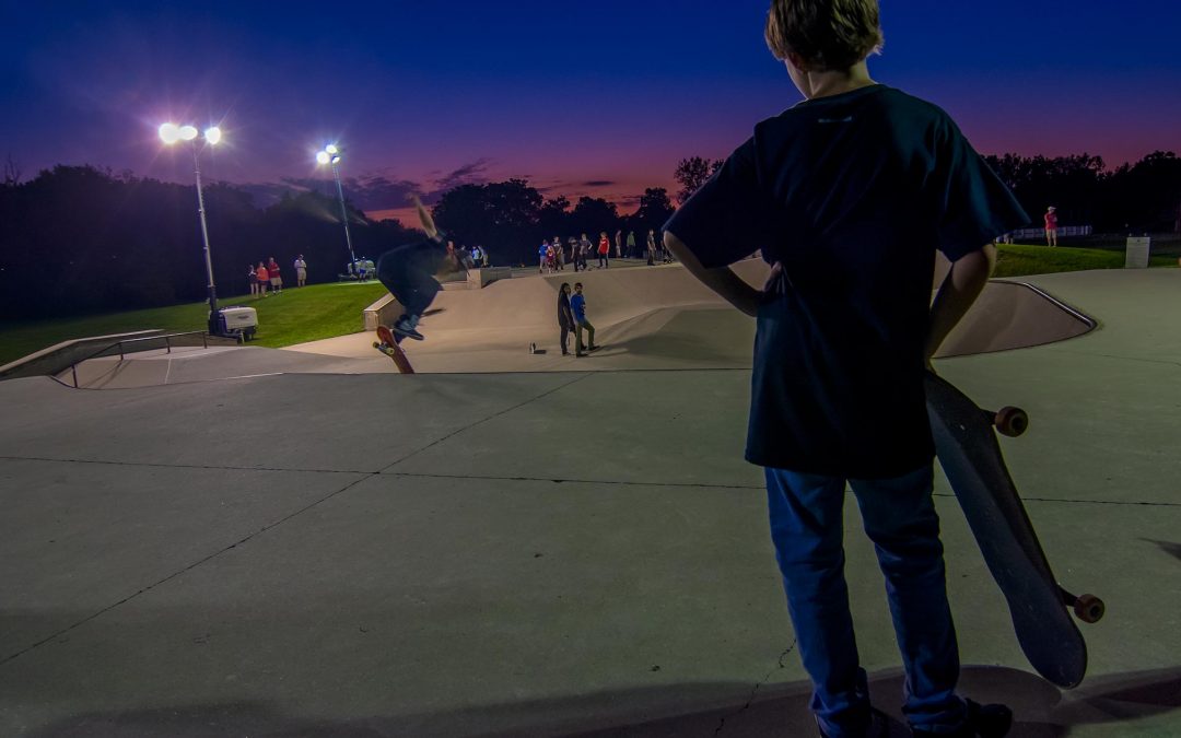 Skating Under The Lights