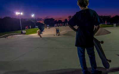 Skating Under The Lights