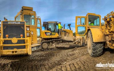 Construction Begins With Moving Dirt