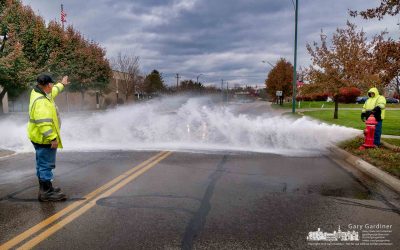 Water in the street