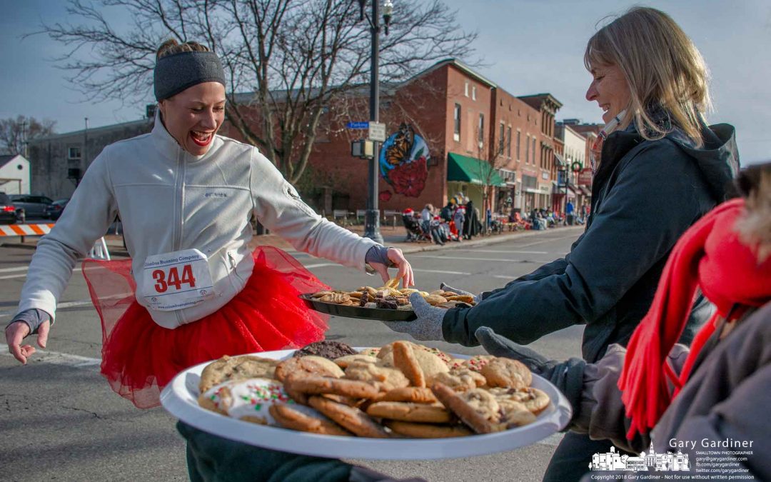 Grabbing A Cookie On The Run