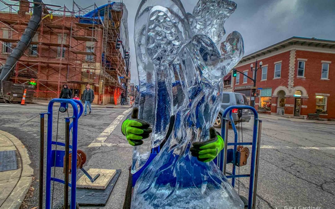 An Angel In Ice