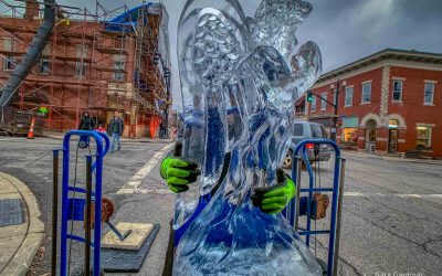 An Angel In Ice