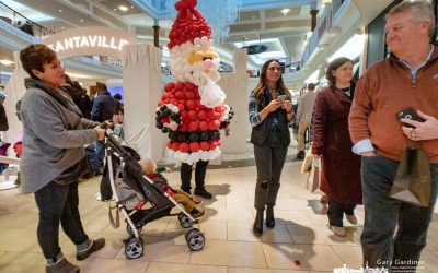 An Inflated View of Santa