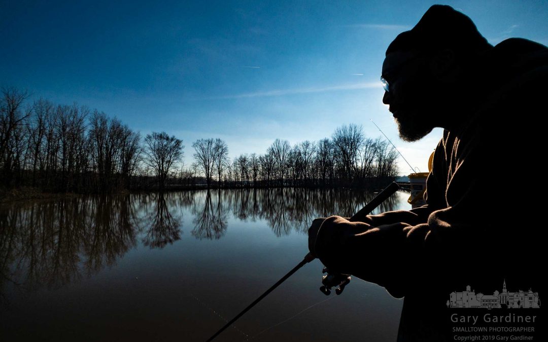 Boardwalk Winter Fishing