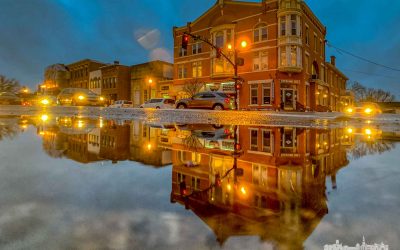 Holmes Hotel Reflection