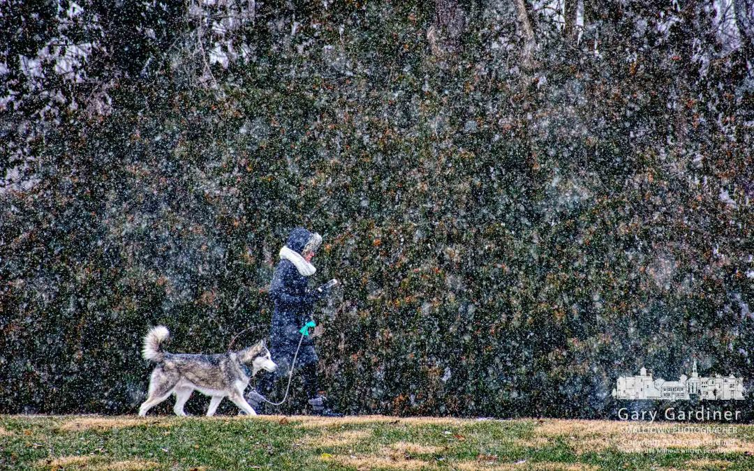 Saturday’s Snow Begins