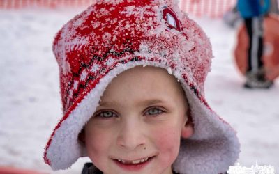 A Cold Smile At The Sledding Hill