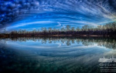 Morning Clouds At Otterbein Lake
