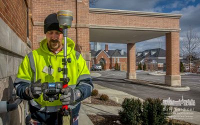 Gas Line GPS Surveying