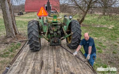 Tractor Loaded For The Haul