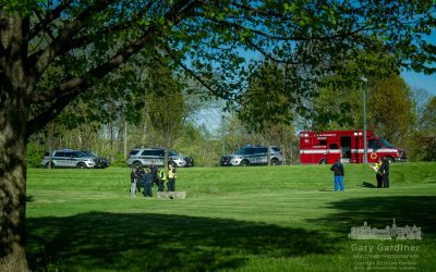 First Responders Assist Distressed Patient