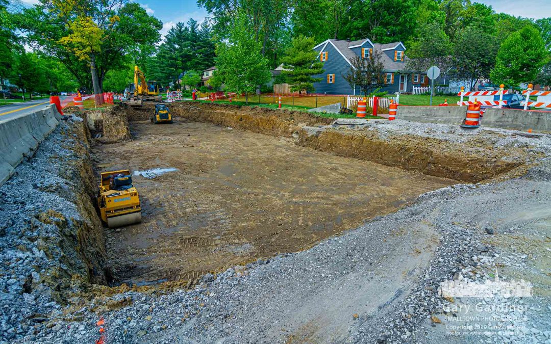 Spring Road Holding Pond Hole