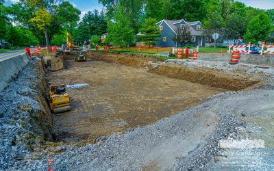 Spring Road Holding Pond Hole