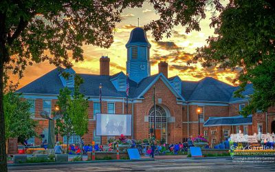 An Evening On The  Lawn