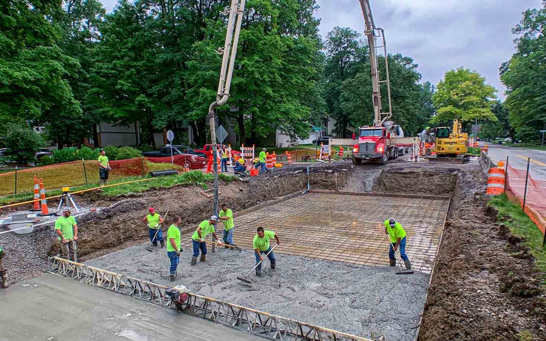 Storm Water Runoff Concrete